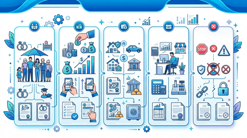 건강보험 피부양자 조건 중 소득기준과 재산기준을 정리한 이미지