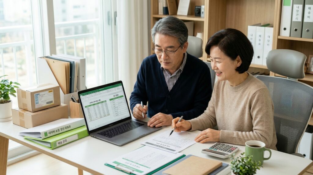 스마트스토어 수수료 체크포인트를 점검하는 이미지