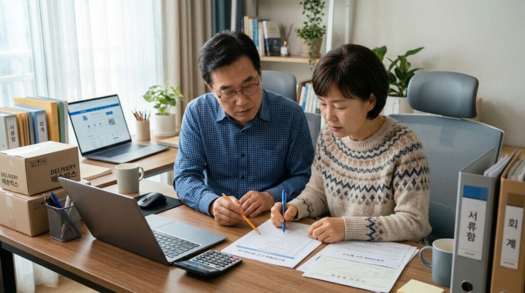 통신판매업 신고 방법에서 자주 놓치는 체크포인트를 보여주는 이미지