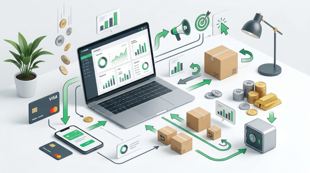 스마트스토어 수수료 구조를 정리한 이미지